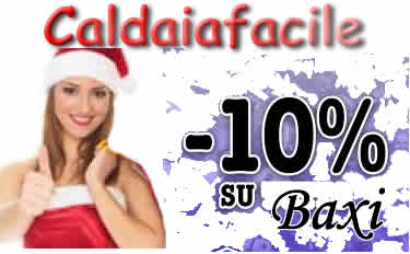 Sconto 10% su tutte le Installazioni con caldaie Baxi